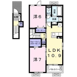 メゾン　サカエⅢの物件間取画像